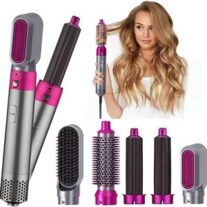 5 In 1 Hair Styler – Dry, Curl, Straighten & Volumize!
