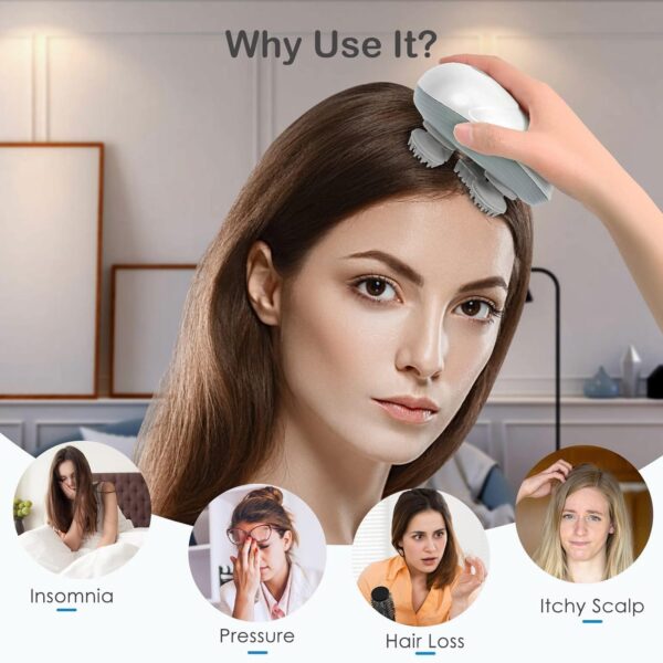 how to use hair scalp massager