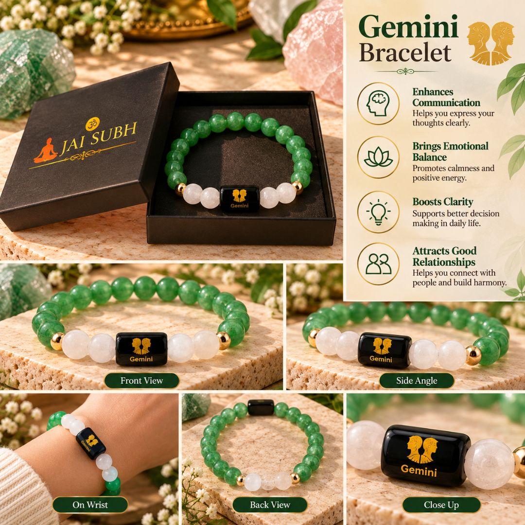 Gemini (Mithuna) Zodiac Bracelet - Image 2