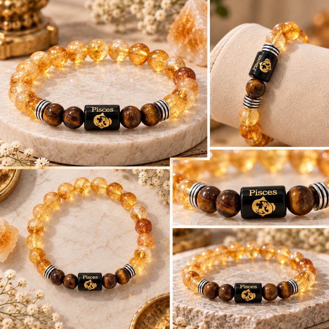 Pisces (Meena) Zodiac Bracelet - Image 2