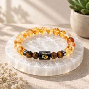 Pisces (Meena) Zodiac Bracelet