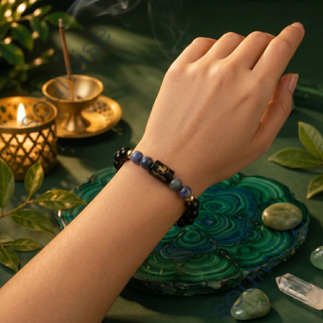 Sagittarius (Dhanu) Zodiac Bracelet - Image 4