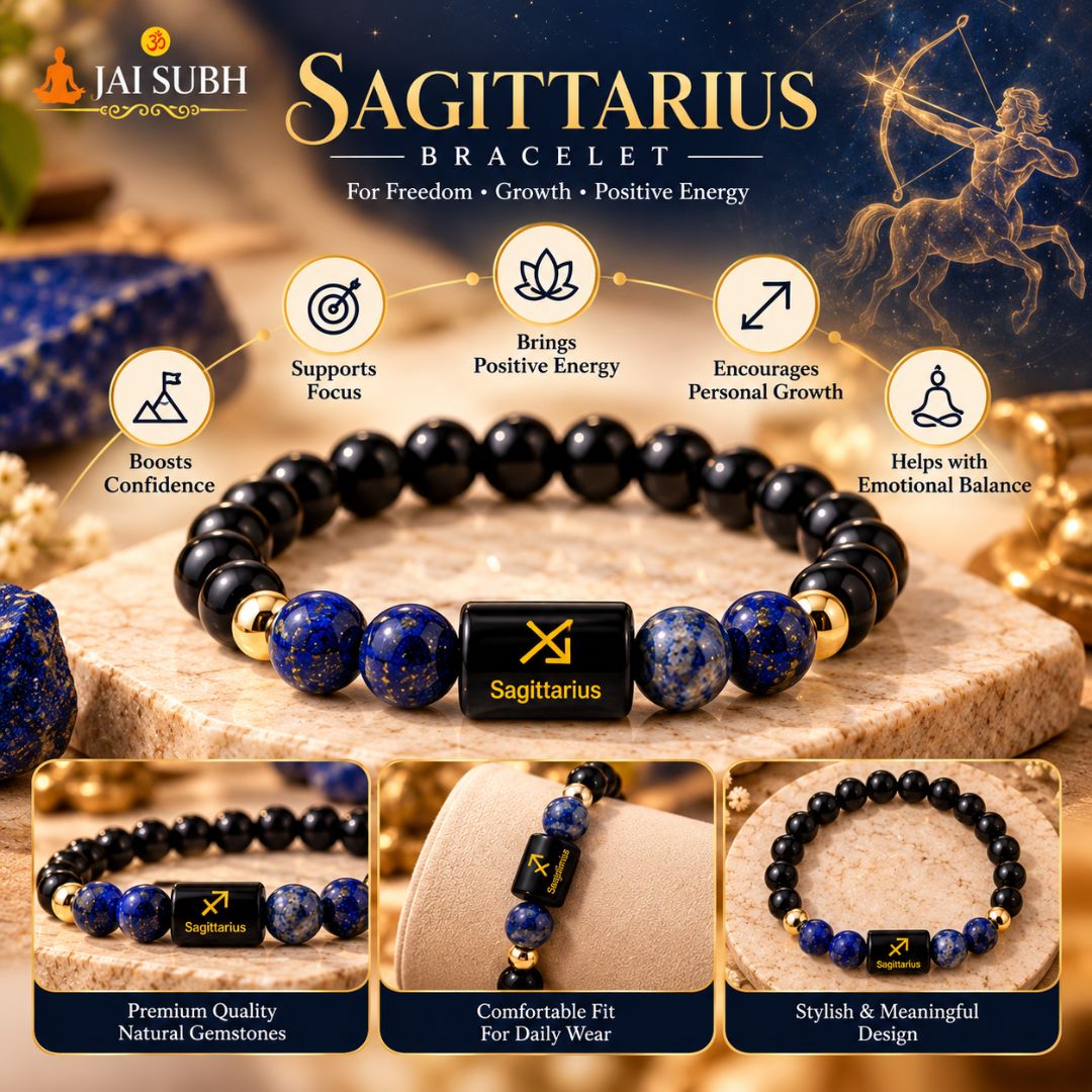 Sagittarius (Dhanu) Zodiac Bracelet - Image 3