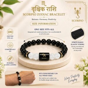 Scorpio (Vrishchika) Zodiac Bracelet