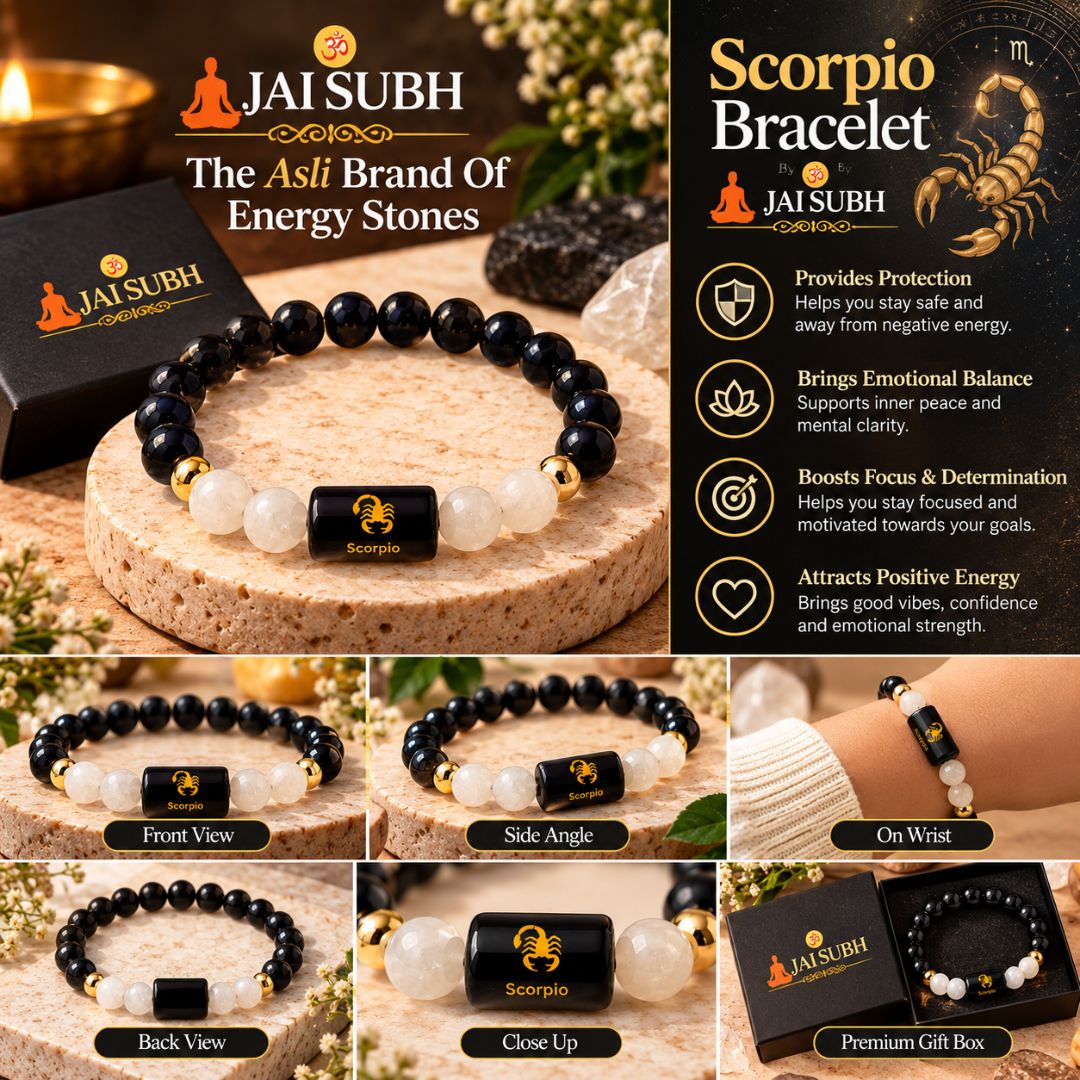 Scorpio (Vrishchika) Zodiac Bracelet - Image 4