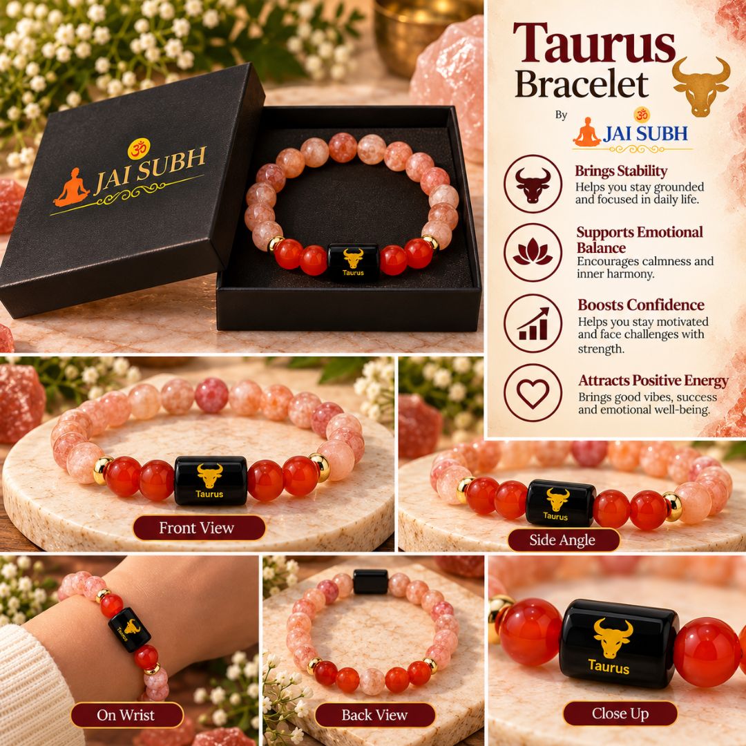 Taurus (Vrishabha) Zodiac Bracelet - Image 3
