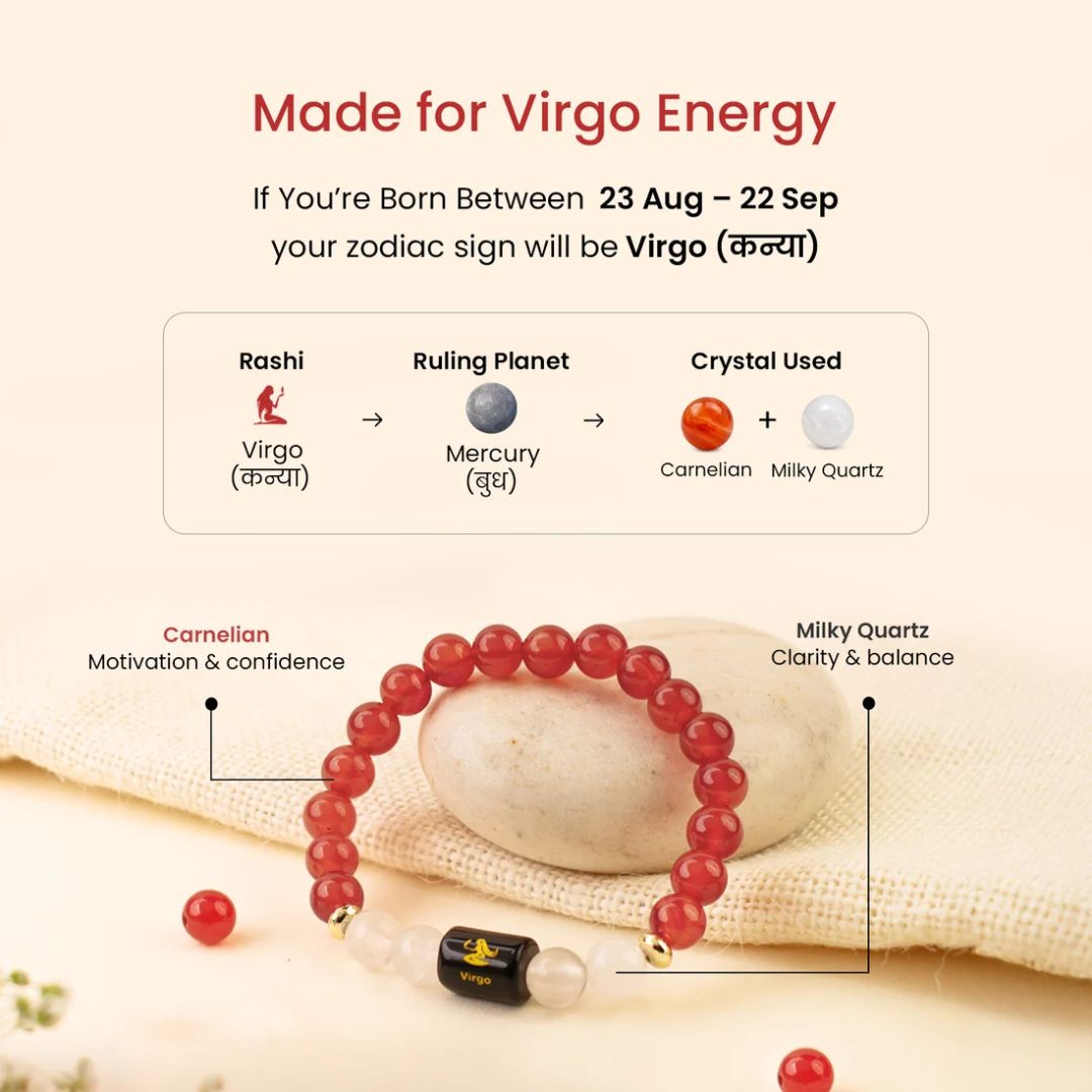 Virgo (Kanya) Zodiac Bracelet - Image 4